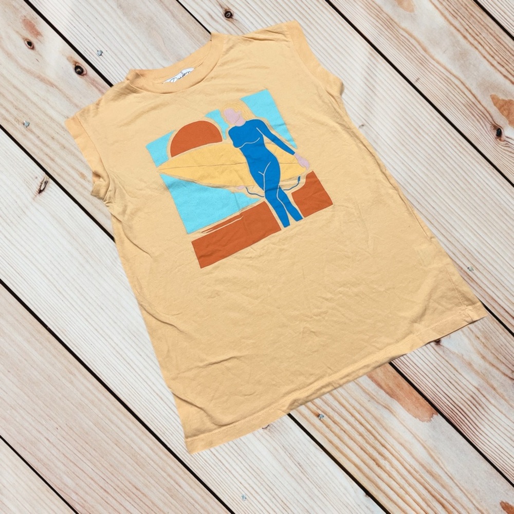 Girl Dangerous x FP M surfer girl moto tee tank - Picture 2 of 14